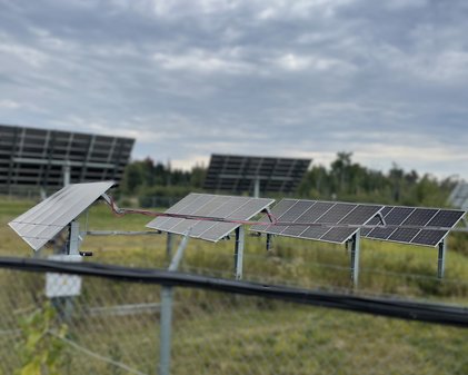 Solar tracker 1 axis